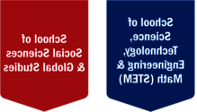 Shields for School of Science, Technology, Engineering & Math (STEM) and School of Social Sciences & Global Studies